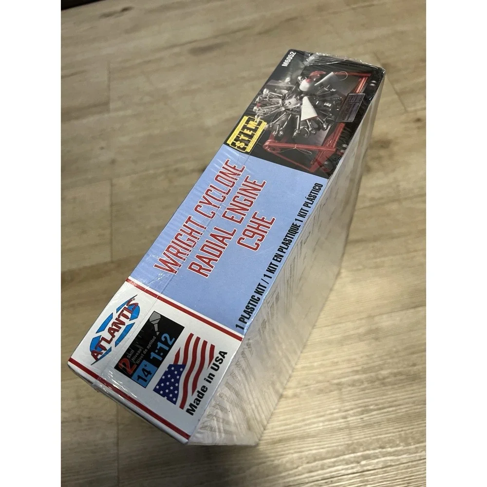 Atlantis Models‎ M6052 Wright Cyclone 9 Radial Engine Stem 1:12 Sealed NWT
